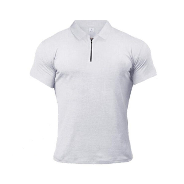 Sports Polo Shirt Summer Short-sleeved Tops Men's Short-Sleeved Polo Shirt Solid Color Men's T-Shirt Summer Casual Comfortable Men's Clothing - Image 10